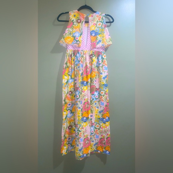 Matilda Jane floral maxi dress. Girls size 12. Has pockets! - Picture 4 of 5